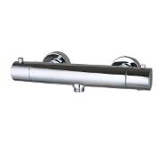 Neuer thermostatische douchemengkraan rond chroom