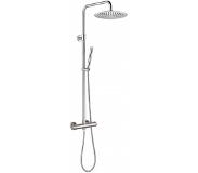 Neuer thermostatische opbouw doucheset rond 25 RVS