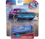 Disney Voertuig Cars Color Changers Junior 1:55 Blauw/paars