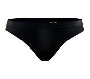Craft Core Dry String Dames, zwart XXL 2023 Base Layer korte onderbroeken