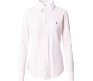 Ralph Lauren Heidi Oxford blouse van jersey met gestreept dessin