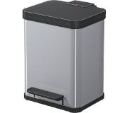 Hailo Pedaalemmer Oko Duo Plus maat M 2x9 L zilver 0622-220 online kopen