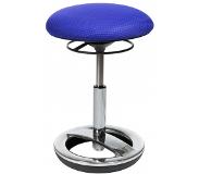 Topstar SITNESS BOB - Werkstoel / werkkruk/ verhoogde bureaustoel Blauw