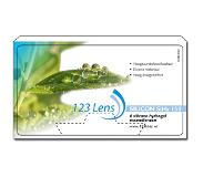 123 Lens 123 MAANDlens SiHy150 - 6 contactlenzen | Sterkte: -2.75
