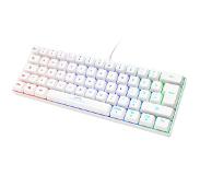 Deltaco Gaming Mechanisch 60% Mini RGB Gaming Toetsenbord RGB - Content Red Switches - QWERTY