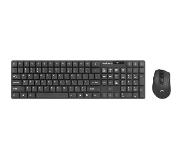 Natec Draadloze 2in1 Stingray Toetsenbord+Muis Set (US)