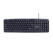 Gembird 4-in-1 desktop set - USB toetsenbord, muis, headset en muismat / zwart