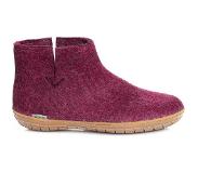 Glerups Laars met rubber zool-Cranberry-41