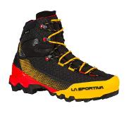 La Sportiva Aequilibrium ST GTX Shoes Men, zwart/geel 2022 EU 43 Trekking- & Wandelschoenen