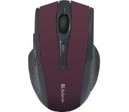 Defender MAUS DEFENDER ACCURA MM-665 RF DUNKELROT 1600dpi 6P