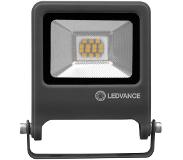 Ledvance LED Breedstraler Endura Zwart 10W 800lm 100D - 830 Warm Wit | IP65 - Symmetrisch | Waterdicht | Bouwlamp
