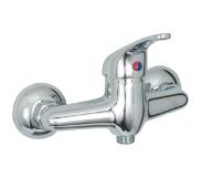 Nemo Go Super eengreepsmengkraan douche hartafstand 15 cm keramische schijven inclusief rozetten en Skoppelingen 182893