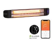 Klarstein Smartwave infrarood verwarming 2400W WiFi app-controle zwart