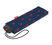 Reisenthel Umbrella Pocket Mini Opvouwbare Mini Paraplu - ø 97 cm - Mixed Dots Red Rood