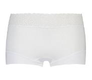 RJ Bodywear Short Pure Color Lace | Maat: S | Kleur: Wit