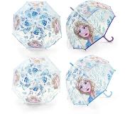 Disney Paraplu Frozen Junior 60 X 70 Cm Transparant/paars
