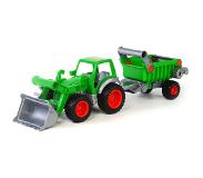 Wader - Tractor met shovel en kiepaanhanger