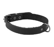 Adori Halsband Vetleder Met Print Zwart - Hondenhalsband - 14mmx35 cm