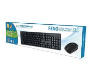 Esperanza EK135 Wireless set with mouse Black