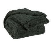 Unique living Plaid teddy l150b200cm donkergroen
