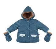 Ducksday - jas - waterdicht voor baby - peuter - unisex - Ranger - Blauw – 80
