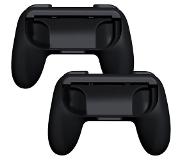 Shop4 - Nintendo Switch - Joy-Con Controller Grip Set 2 stuks Zwart