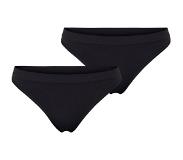 Pieces slip PCSYMMI (set van 2) zwart Dames