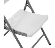 Royal Catering Klapstoel - 180 kg - Royal Catering - Royal Catering - Stoel: 40 x 38 cm - wit