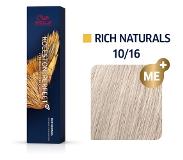 Wella Koleston Perfect Rich Naturals 10/16 Licht Blond As Violet, 60 ml