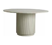 Nordal ERIE eettafel rond marmer wit 76 x Ø140
