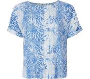 O'Neill Aop Woven Dames T-Shirt Korte Mouwen - Blue