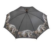 Mars & More Tabby Kat Paraplu - Ø 105 cm - Grijs