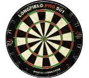 Longfield - Dartbord Pro 501, Chin sisal, bull z kram, ronde draad