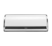 Brabantia broodtrommel met schuifdeksel wit