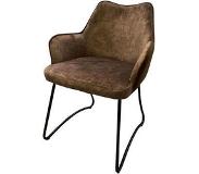 Teakea Garda armchair - Brown velvet