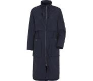 Didriksons - Winddichte tussenjas voor dames - Viveka long - Blauw - maat L (42)