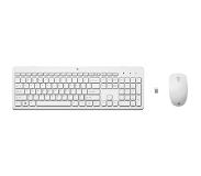 HP 230 draadloos toetsenbord en muis wit- Azerty