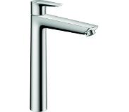 Hansgrohe Talis E 1 gats wastafelkraan verhoogd 240 met waste chroom