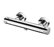 Linie Drum thermostatische douchekraan glanzend chroom