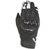Ixon Summer Leather Motorcycle Gloves Rs Recon Air Zwart M