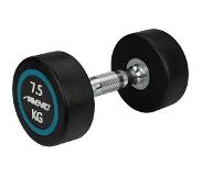 Avento Dumbbell - Halter 7,5 kg - Zwart/Staal