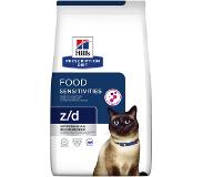 Hill's Pet Nutrition Z/D Food Sensitivities kattenvoer 1,5 kg