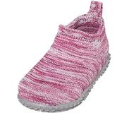 Playshoes Pantoffel Gebreid Roze | Maat: 20/21