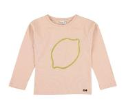 Blokker Trixie T-shirt Lemon Squash Lange Mouwen Katoen Roze Mt 74/80