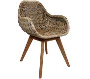 Sweet living Rotan Eetkamerstoel Gideon - 60x60xh85 Cm