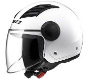 LS2 Of562 Airflow Long Open Face Helmet Wit M