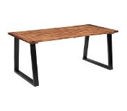 vidaXL Eettafel 180x90cm massief acaciahout