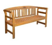 vidaXL Tuinbank 157x45x82,5 cm massief acaciahout online kopen