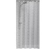 Sealskin hammam douchegordijn pvc 180x200cm peva zilver
