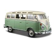 Maisto Modelauto Volkswagen T1 Samba Van busje groen 1:24 - speelgoed auto schaalmodel